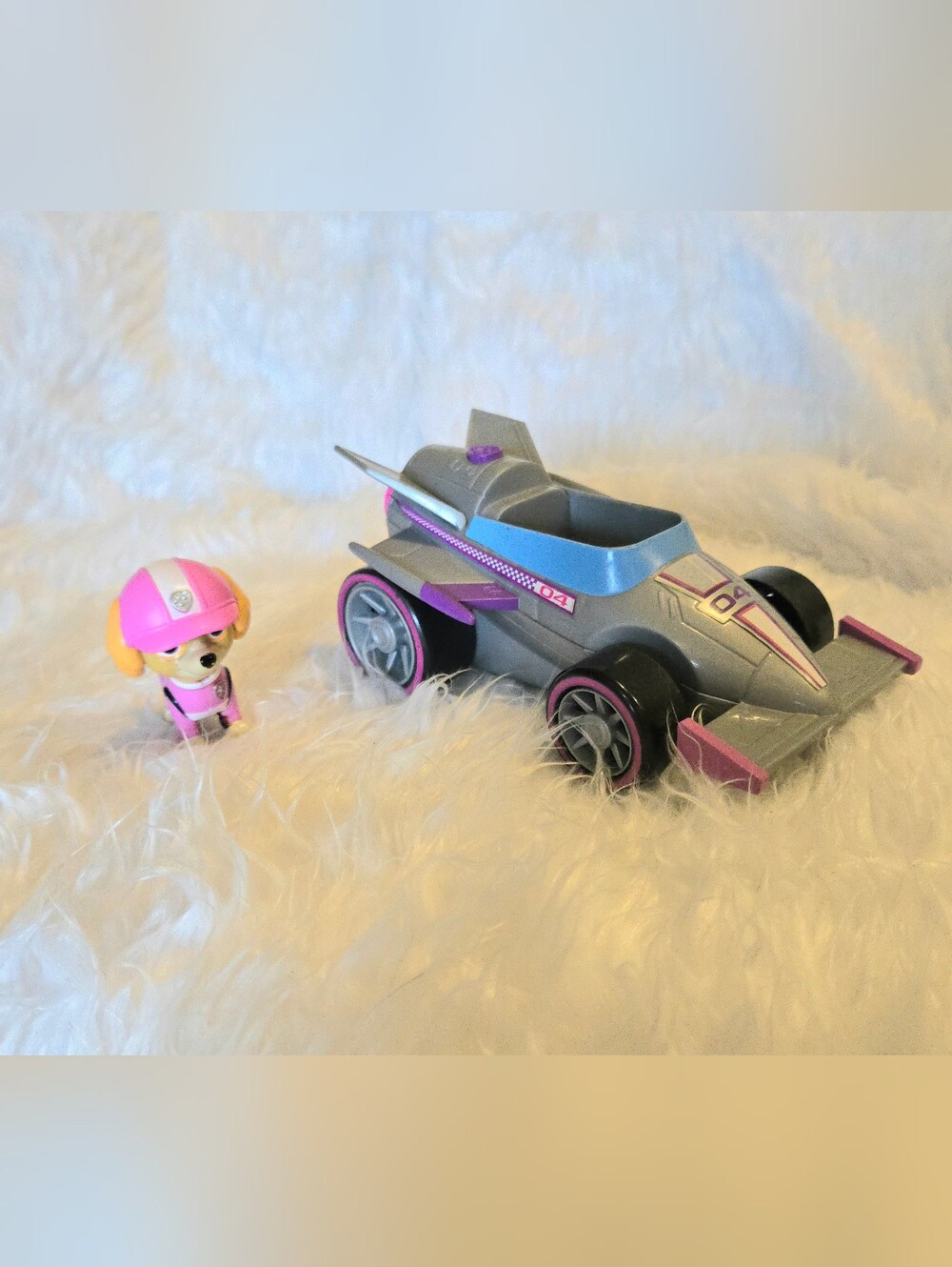Paw Patrol Ready Race Rescue Skye's Race & Go Deluxe Vehicle With Sound & Skye